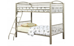 Pimmel Metal Bunk Bed in Twin Pimmel Metal Bunk Bed in Twin