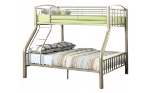 Pimmel Metal Bunk Bed in Twin over Full Pimmel Metal Bunk Bed in Twin over Full