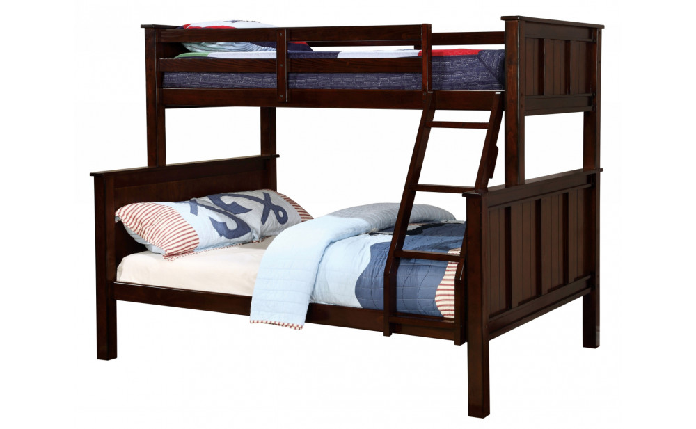Joshel Solid Wood Bunk Bed Twin over Full
