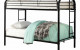 Teledona Twin over Twin Bunk Bed Black