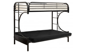 Nitzel Metal Bunk Bed Black Twin/Twin