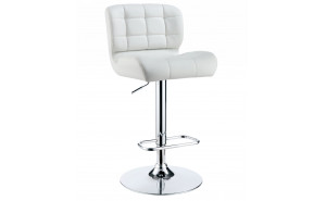 Hovey Swivel Bar Stool White