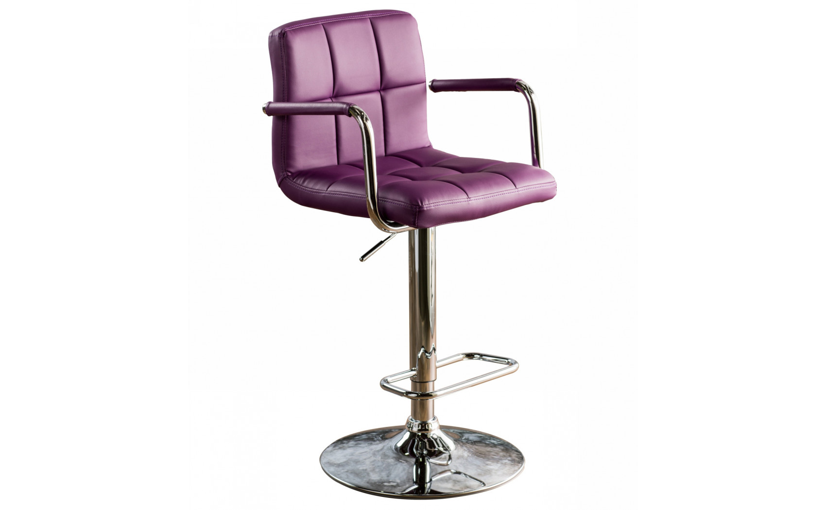 Witmer Adjustable Bar Stool Purple