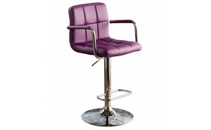 Witmer Adjustable Bar Stool Purple Witmer Adjustable Bar Stool Purple