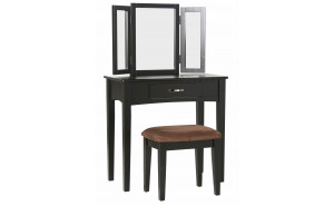 Balister Transitional Solid Wood Vanity Set Balister Transitional Solid Wood Vanity Set
