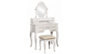 Cambriah Vanity Set in White Cambriah Vanity Set in White
