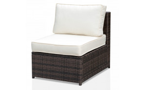 Fischer Padded Patio Armless Chair