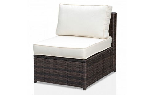 Fischer Padded Patio Armless Chair