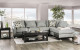 Bloutop Sectional Gray Furniture of America