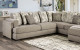 Mountain Sectional Grey Furniture of America