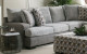 Saddlebrook Sectional Grey Furniture of America