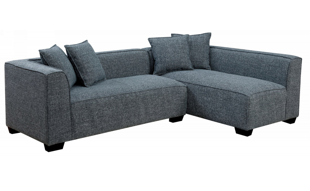 Sorvino Sectional Grey Furniture of America