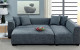 Sorvino Sectional Grey Furniture of America