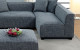 Sorvino Sectional Grey Furniture of America