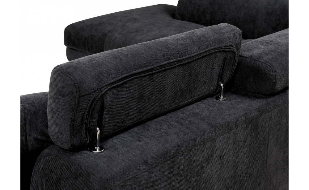 Ashely Sectional Black Furniture of America