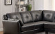 Noah Sectional Black Furniture of America