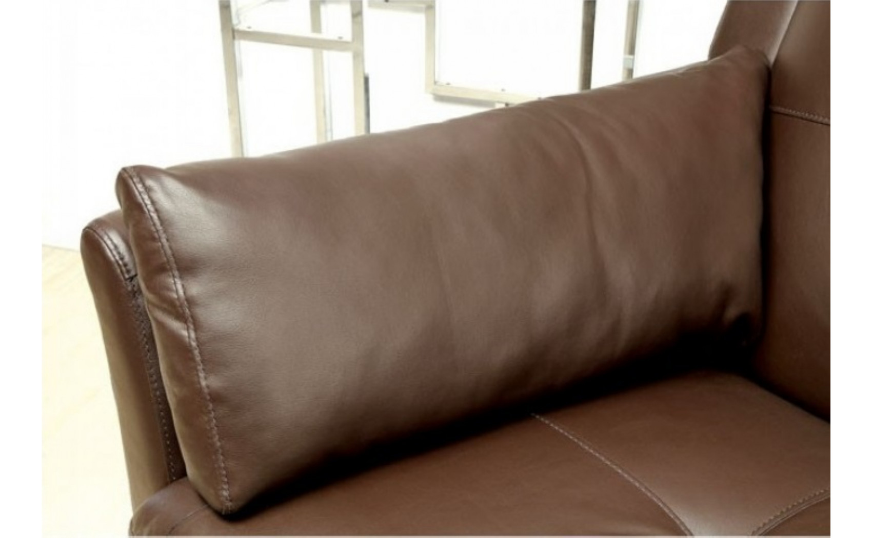 Noah Sectional Brown Furniture of America