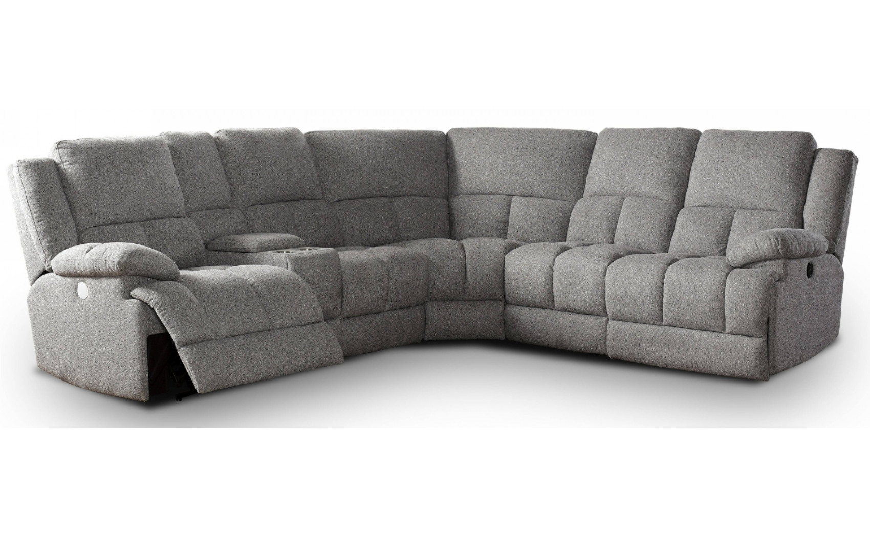 Magneti Sectional Gray Furniture of America