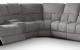 Magneti Sectional Gray Furniture of America