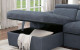 Patt Sectional Blue Gray Furniture of America