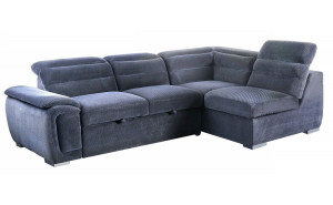 Felicit Sectional Dark Gray Furniture of America