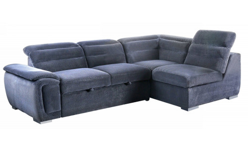 Felicit Sectional Dark Gray Furniture of America Felicit Sectional Dark Gray Furniture of America