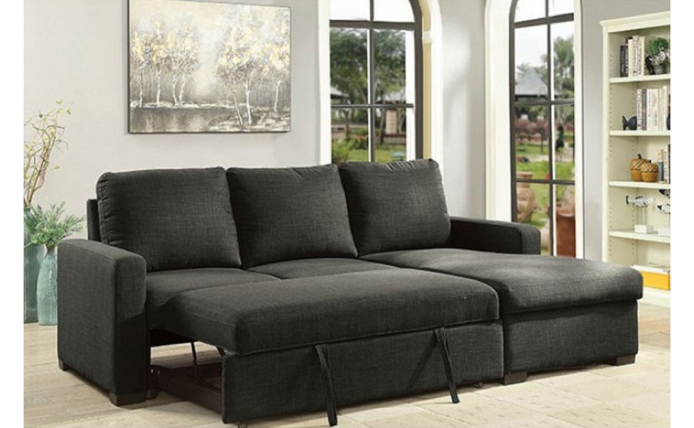 Othman Sectional Grey Furniture of America