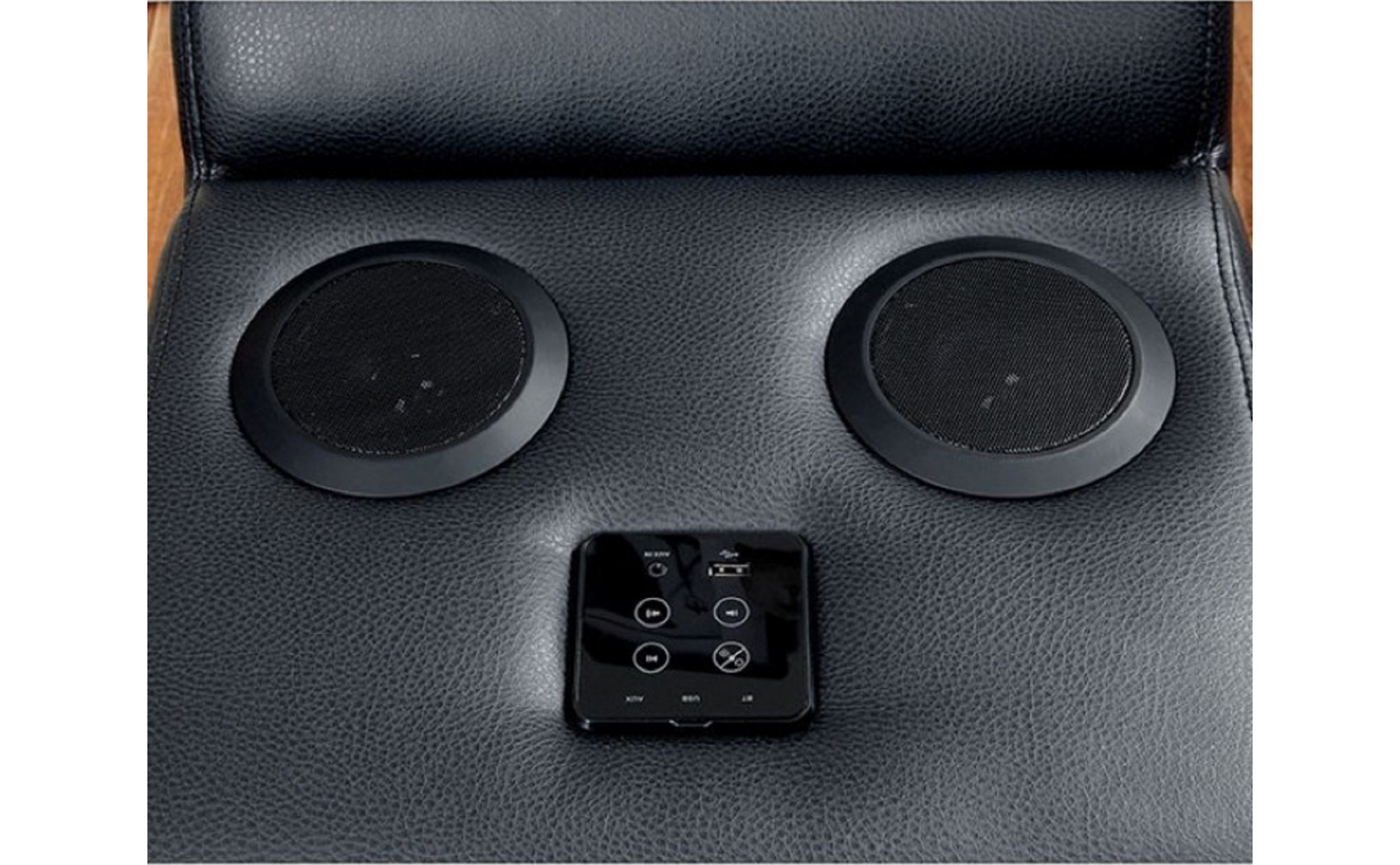 Aster Sectional Black Furniture of America