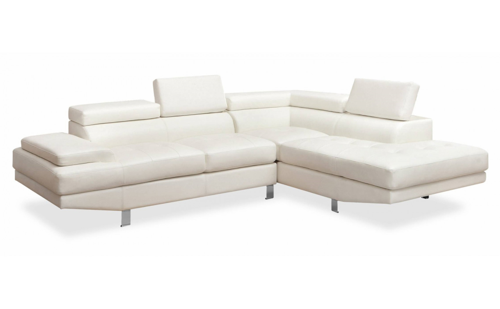 Aster Sectional White Furniture of America