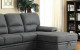 Alceste Sleeper Sectional Gray Furniture of America