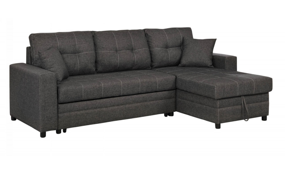 Vid Sectional Gray Furniture of America