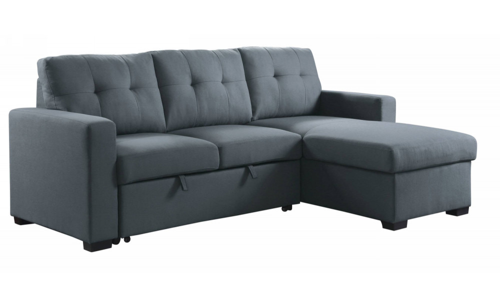 Jaco Sectional Dark Gray Furniture of America