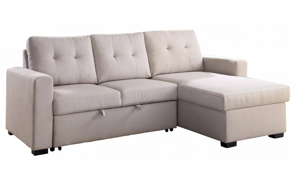 Jaco Sectional Light Gray Furniture of America