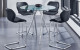D1503BT + D1446BS - BL Bar Set Glass Global Furniture