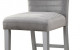 D1903BT + D1903BS-GRY Bar Set Silver / Clear Global Furniture