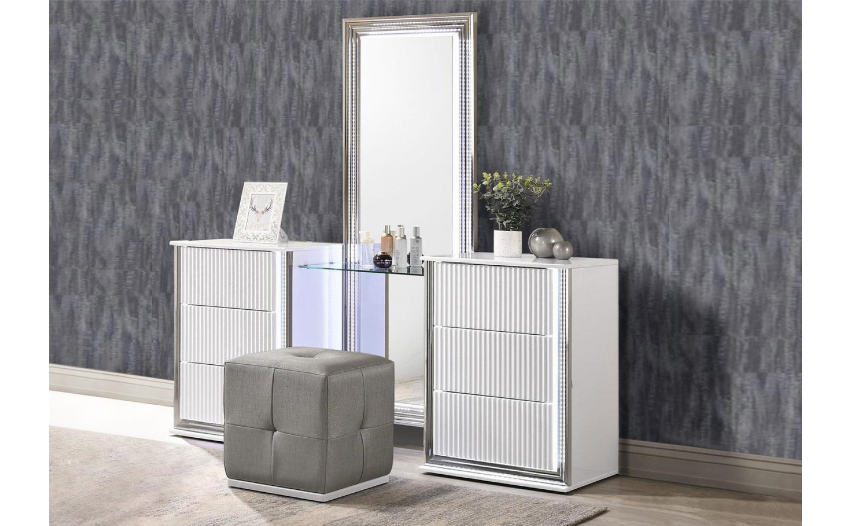 Aspen Dresser White Global Furniture