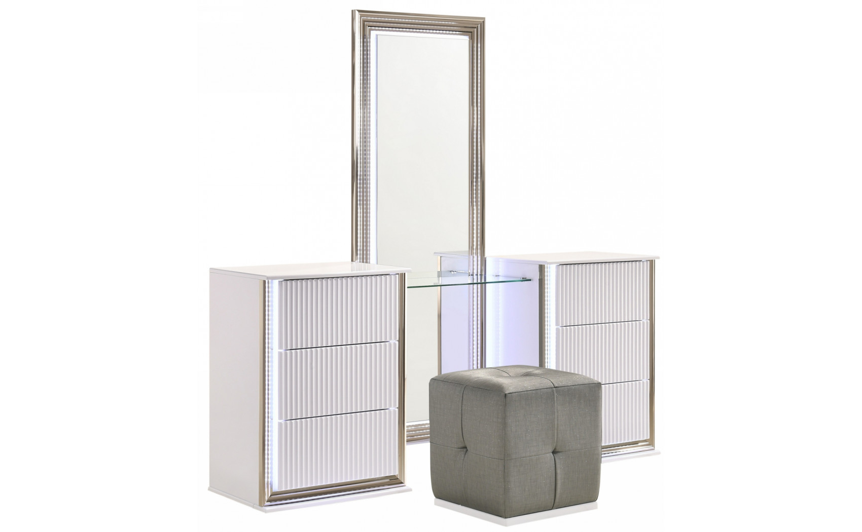 Aspen Dresser White Global Furniture
