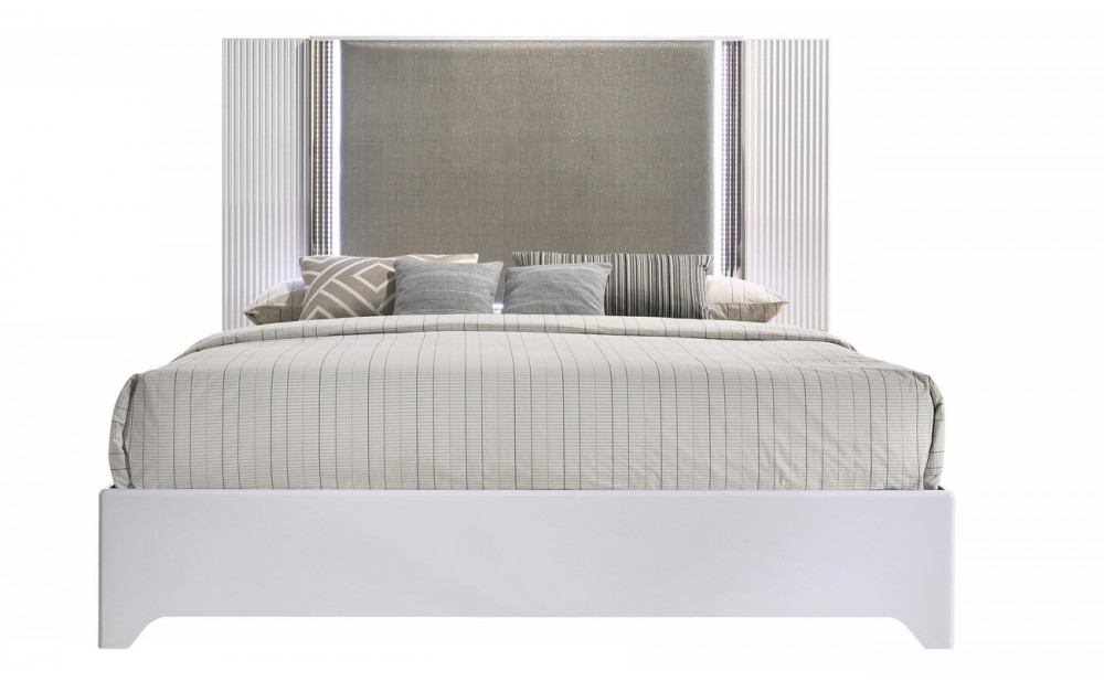 Aspen Bedroom Set White Global Furniture