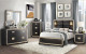 Blake Dresser Black / Gold Global Furniture