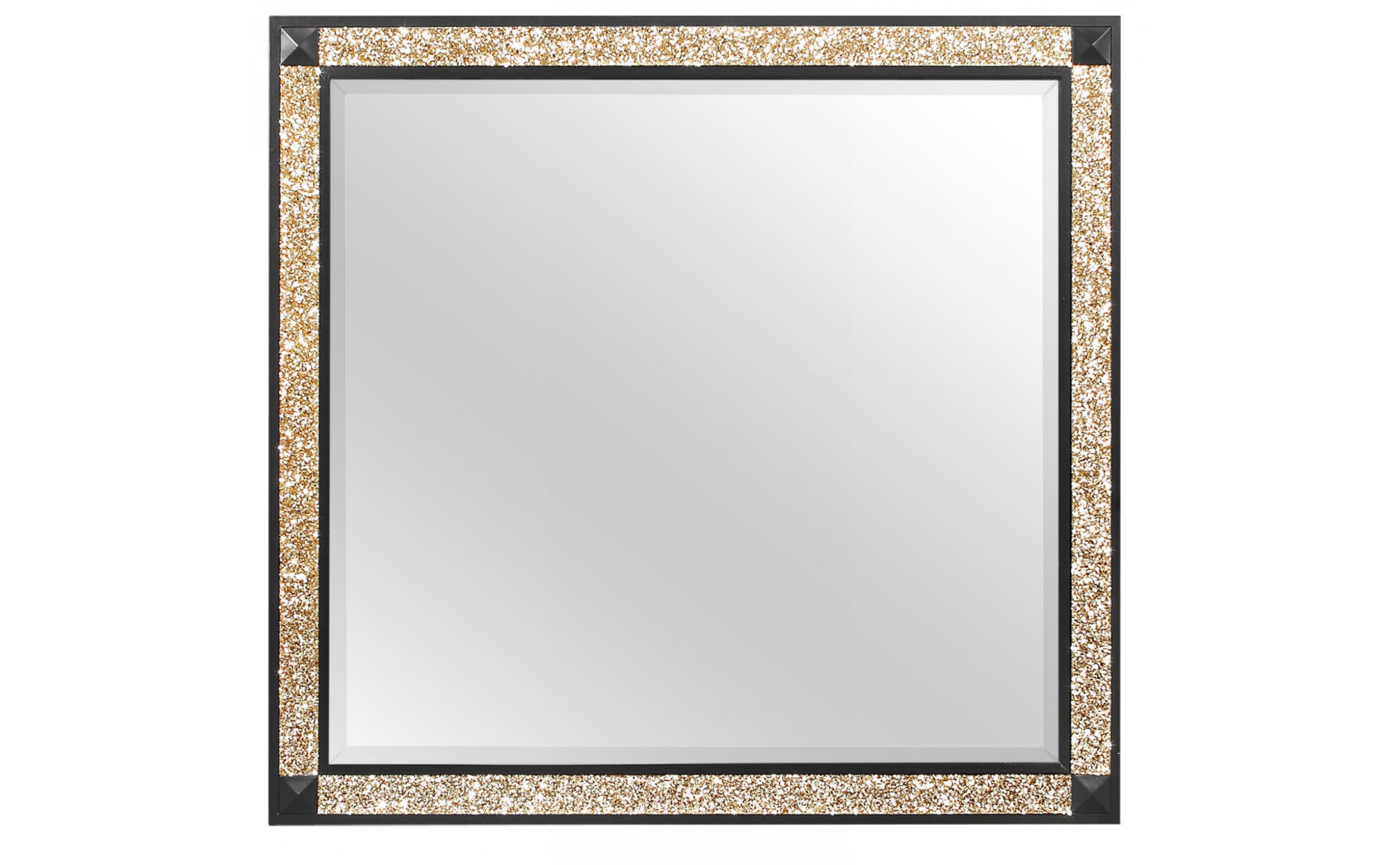 Blake Dresser Black / Gold Global Furniture