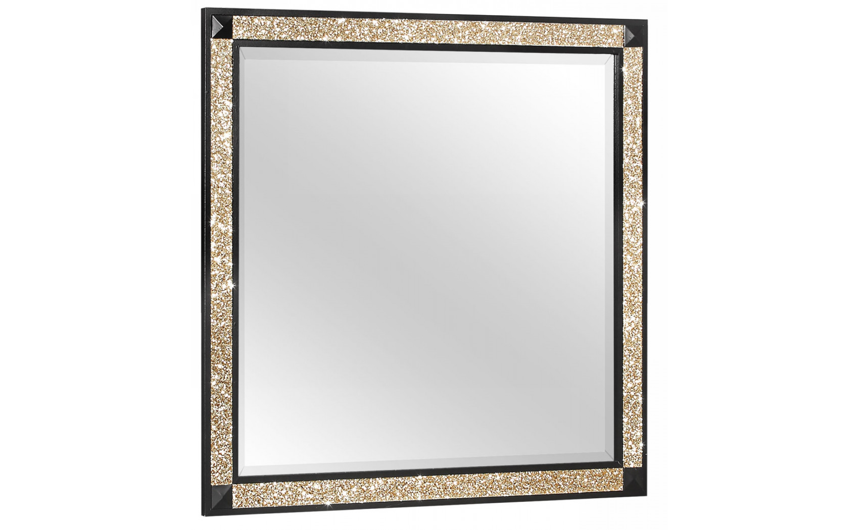 Blake Dresser Black / Gold Global Furniture