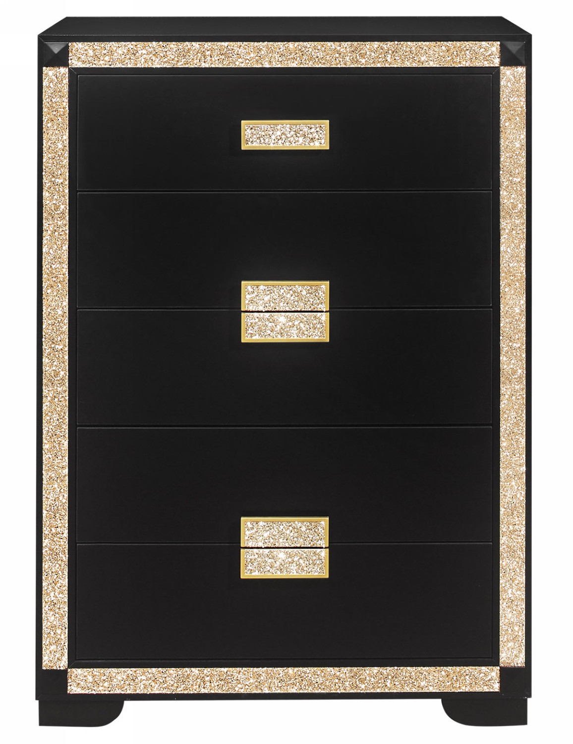 Blake Casegoods Black / Gold Global Furniture USA