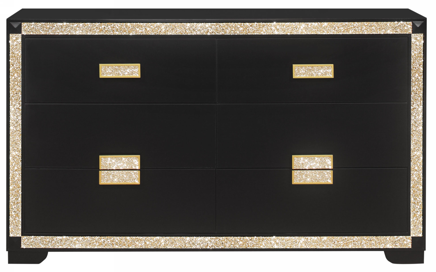 Blake Casegoods Black / Gold Global Furniture USA