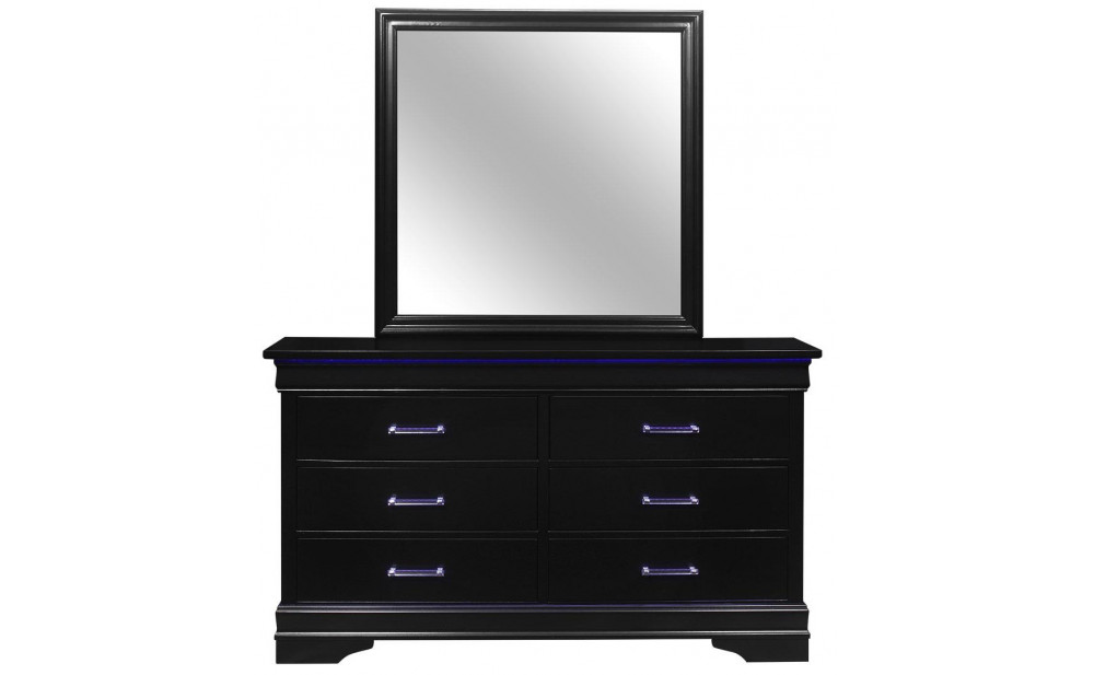 Charlie Dresser Black Global Furniture