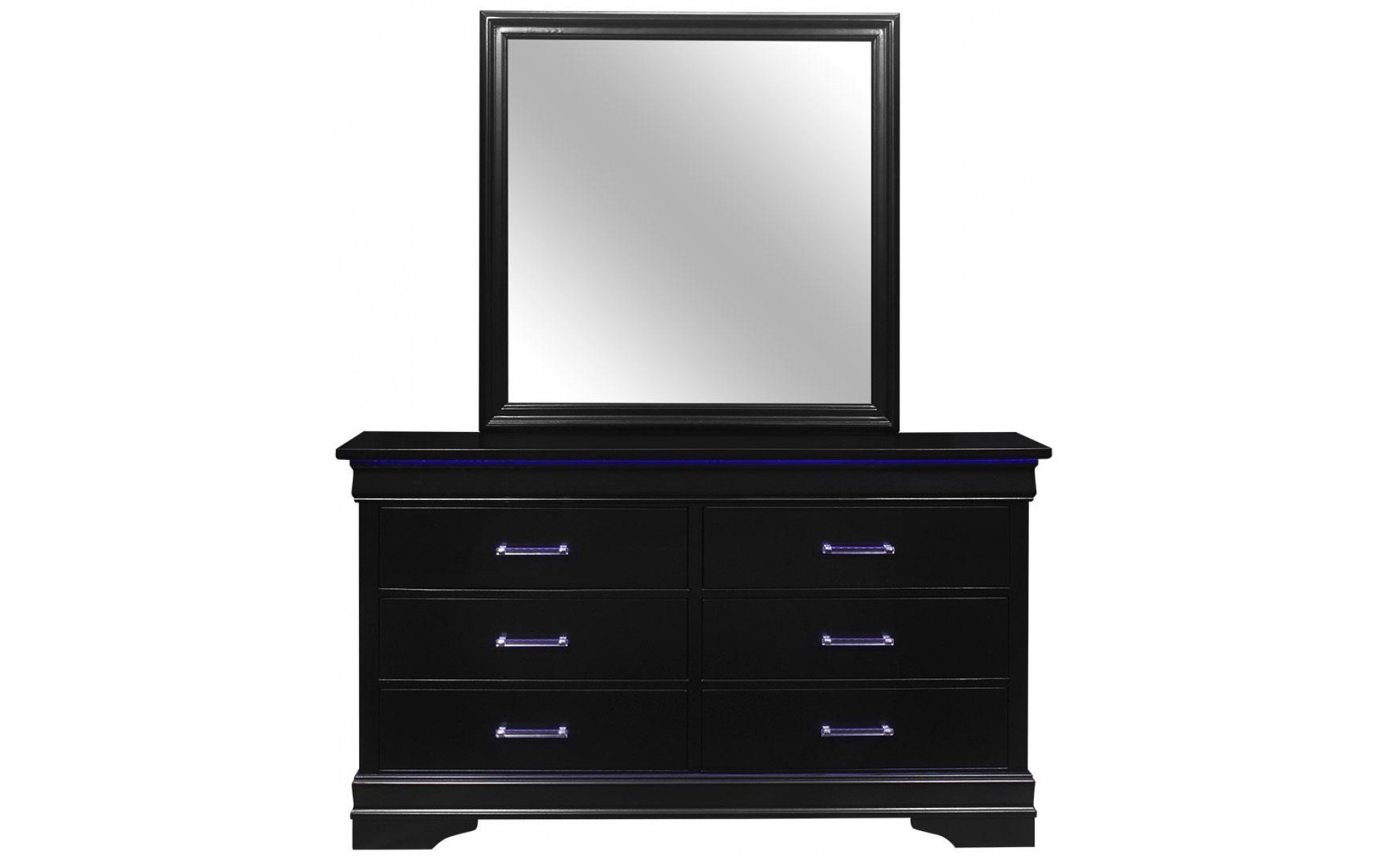 Charlie Bedroom Set Black Global Furniture USA