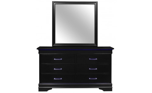 Charlie Dresser Black Global Furniture Charlie Dresser Black Global Furniture