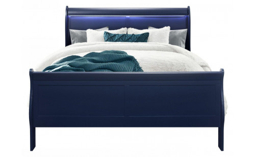Charlie Bed Blue Global Furniture Charlie Bed Blue Global Furniture