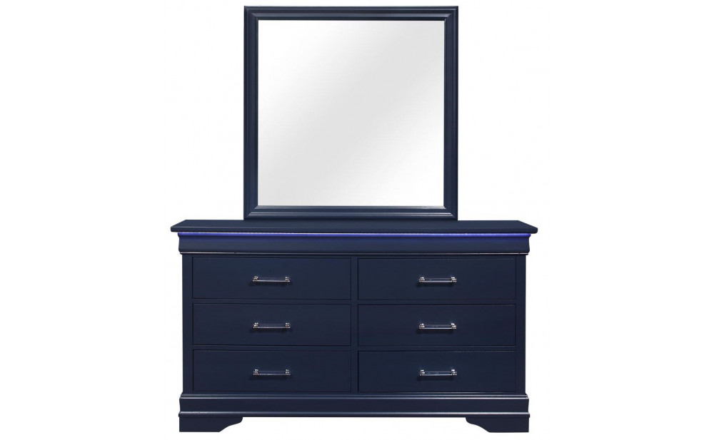 Charlie Dresser Blue Global Furniture