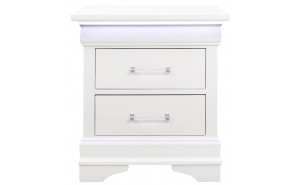 Charlie Nightstand White Global Furniture Charlie Nightstand White Global Furniture
