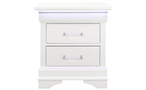 Charlie Nightstand White Global Furniture Charlie Nightstand White Global Furniture